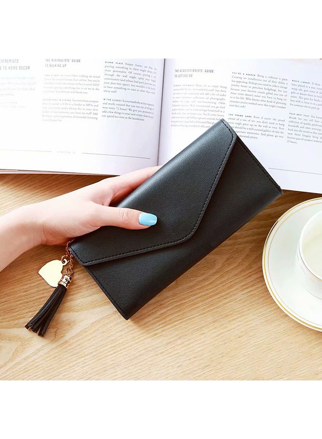 VILILY Sleek Lightweight Casual Wallet Black - Image 2